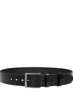 Leren riem zwart