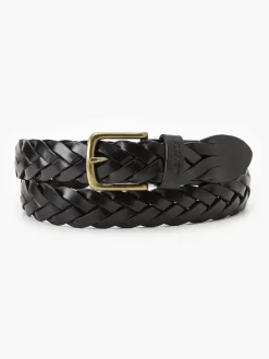 Leren riem zwart