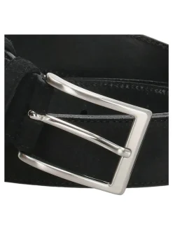 Leren riem zwart
