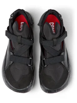 Leren sandalen zwart