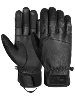 Leren Ski-/snowboardvingerhandschoenen 