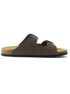 Leren slippers 