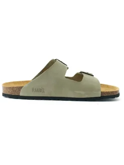 Leren slippers 