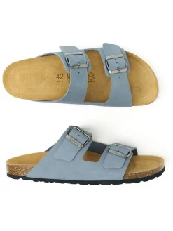 Leren slippers 