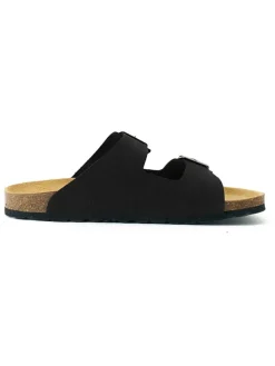 Leren slippers 