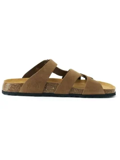 Leren slippers 