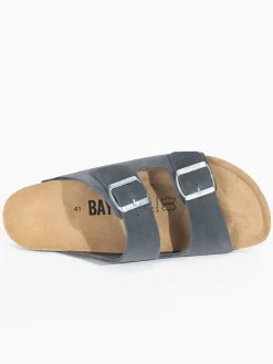 Leren slippers 