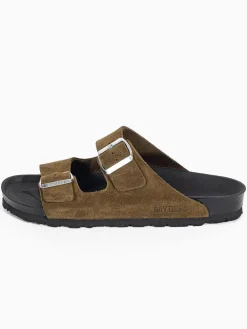Leren slippers