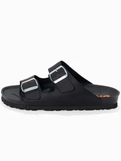 Leren slippers