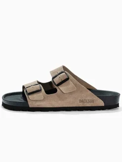 Leren slippers 