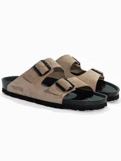 Leren slippers 