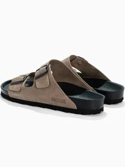 Leren slippers 