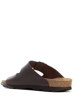 Leren slippers 