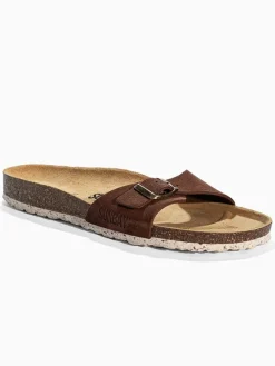 Leren slippers