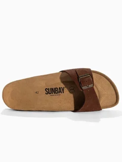 Leren slippers
