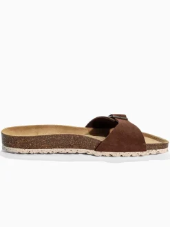 Leren slippers