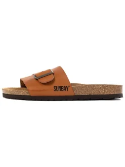 Leren slippers 