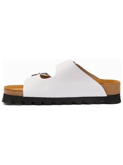 Leren slippers 