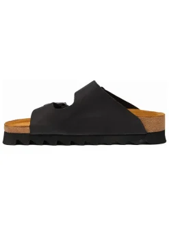 Leren slippers 