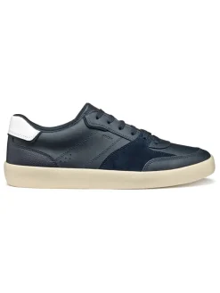 Leren sneakers "Affile" donkerblauw