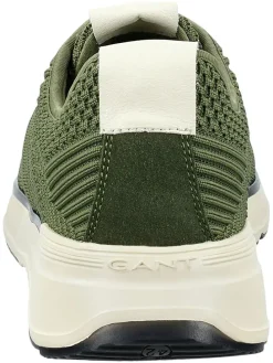 Leren sneakers "Beeker" groen
