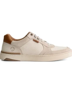 Leren sneakers "Bromley" beige