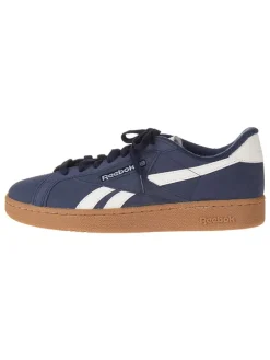 Leren sneakers "Club C Grounds" donkerblauw/crème