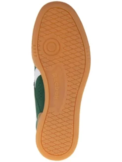 Leren sneakers "Club C Grounds" groen/wit