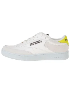 Leren sneakers "Club C Revenge" wit/groen