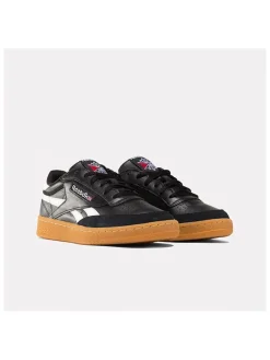 Leren sneakers "Club C Revenge Vintage" zwart