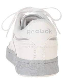 Leren sneakers "Club C Revenge Vintage" wit/grijs