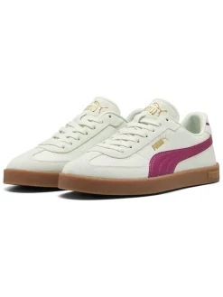 Leren sneakers "Club II Era" beige/roze