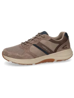 Leren sneakers "Connect" taupe
