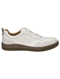 Leren sneakers crème
