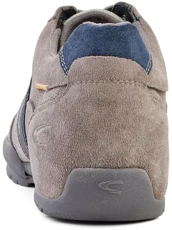 Leren sneakers "Driver" grijs