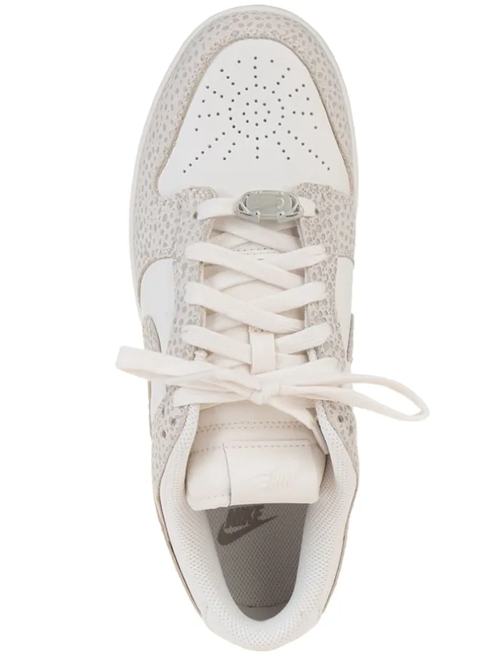 Leren sneakers "Dunk Low" crème/beige