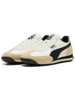 Leren sneakers "Easy Rider Mix" beige/wit/zwart
