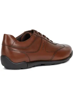 Leren sneakers "Edgware" bruin