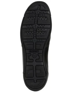 Leren sneakers "Edgware" zwart