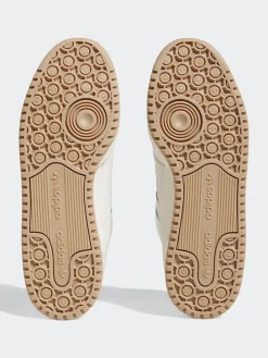 Leren sneakers "Forum Low" crème