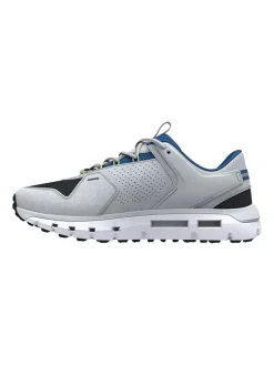 Leren sneakers grijs