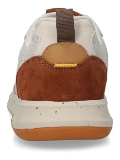 Leren sneakers "Harvest" beige