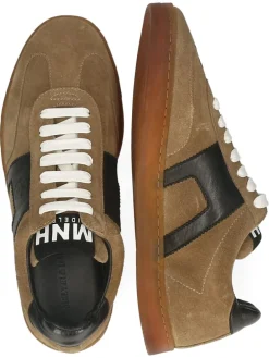 Leren sneakers "Jaxson 3" lichtbruin