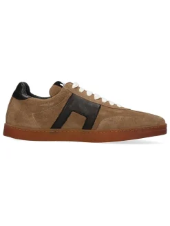 Leren sneakers "Jaxson 3" lichtbruin