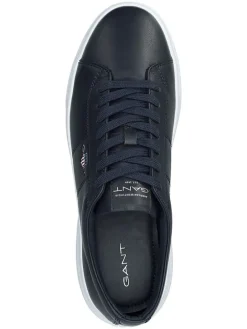 Leren sneakers "Joree" donkerblauw