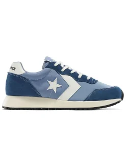 Leren sneakers "Omega" blauw