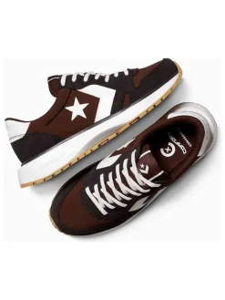 Leren sneakers "Omni Trainer" bruin