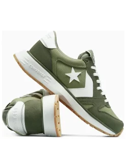 Leren sneakers "Omni Trainer" groen