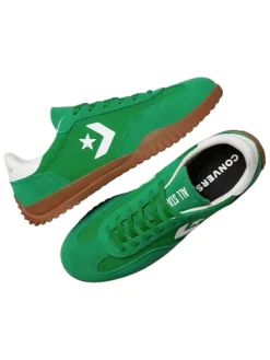Leren sneakers "Run Star" groen