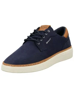 Leren sneakers "San Prep" donkerblauw